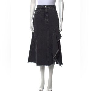 Rachel Comey Charcoal Asymmetrical Skirt